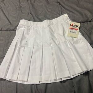 White pleated tennis skirt Vintage
